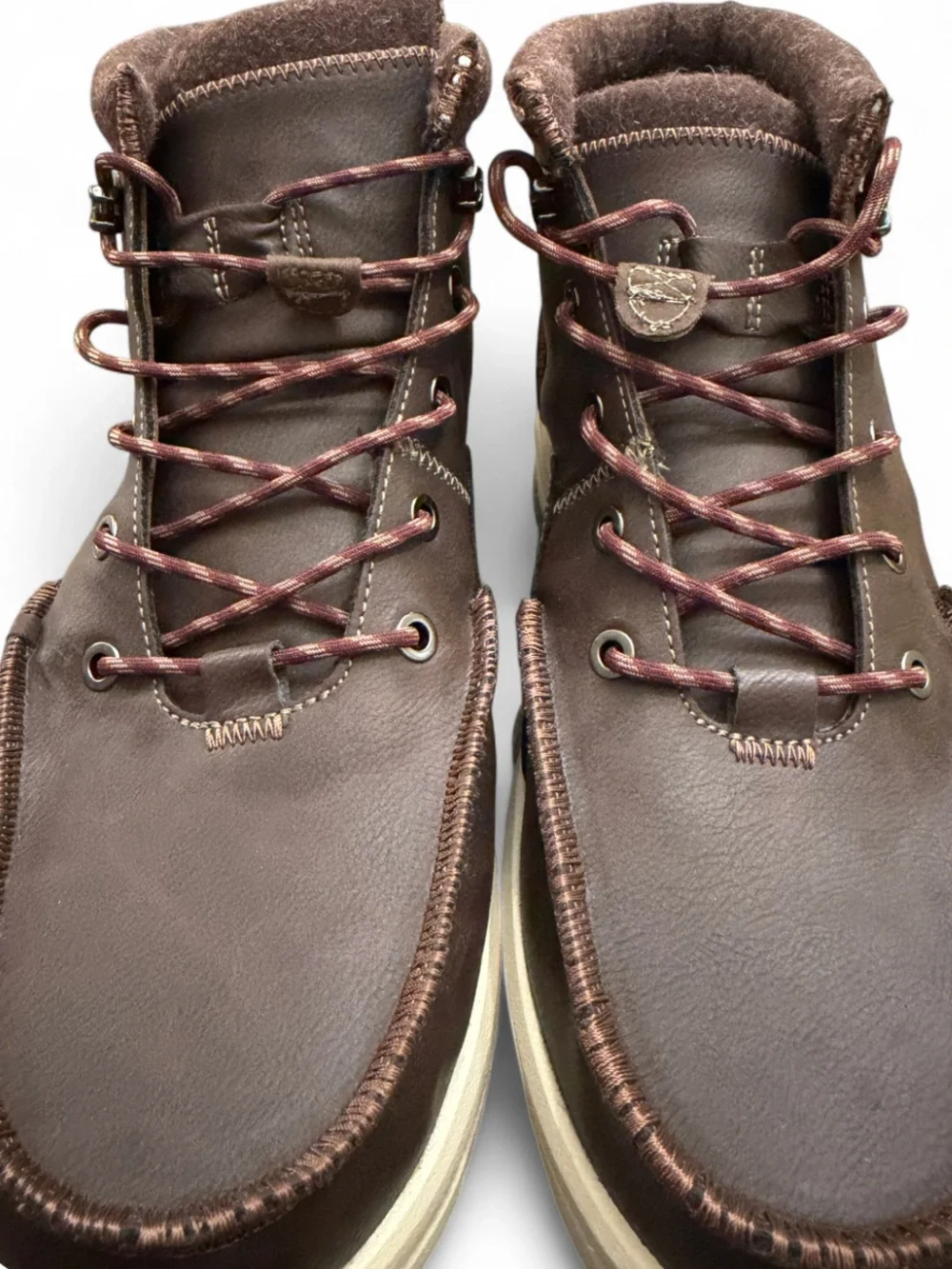 Hey Dude Bradley Classic Cocoa Chukka Boots Size US Men’s 10 (NWT)